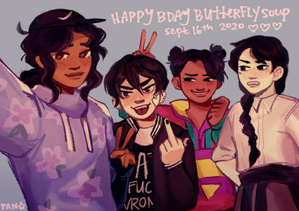 BUTTERFLY SOUP BDAY